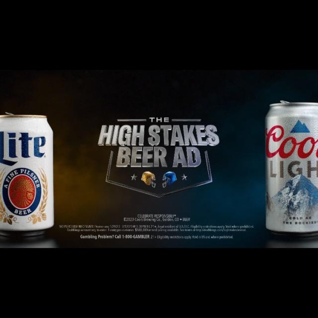 For the first time in 30 years, Coors Light is back in the Big Game with the #HighStakesBeerAd, the first ad you can play on DraftKings. Starting Sunday, make your free picks by 2.12.23. Link in bio.