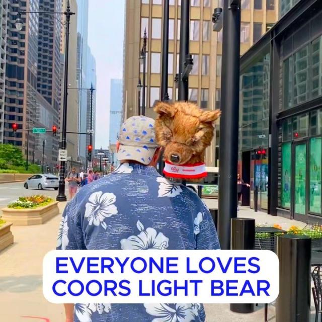 Enter for a chance to win Coors Light Bear at link in bio