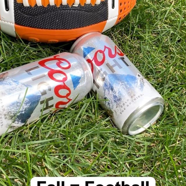 First day of fall. Time to kick back with the game and catch a cold one.