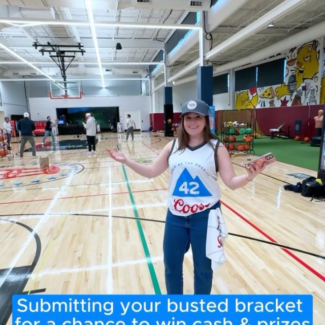 Don’t call it an “ankle-breaker” 👉call it a “busted bracket that doesn’t break you” 🤯 Submit your busted bracket for a chance to win all kinds of prizes at the LINK IN BIO