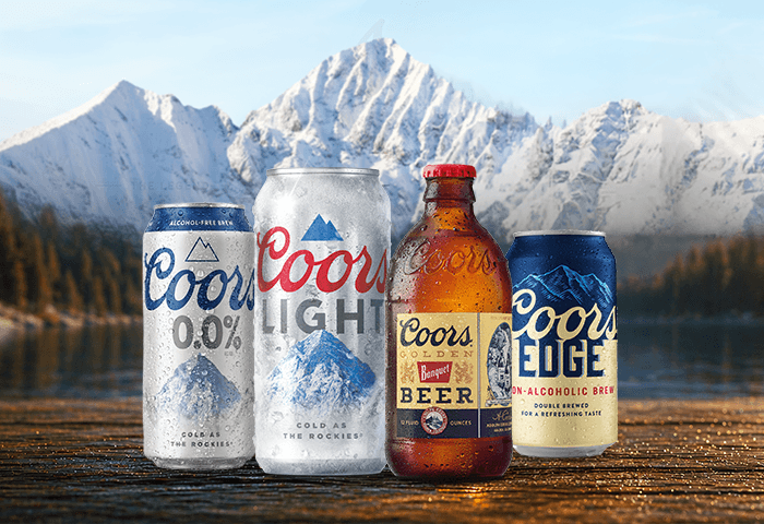 Coors 0, Light, Banquet and Edge