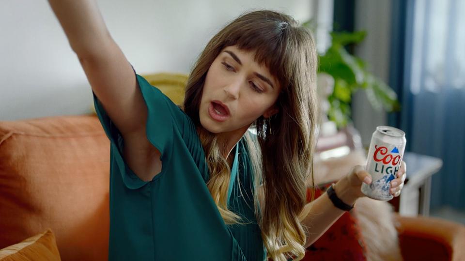Being done wearing a bra
